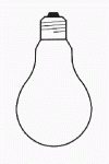 Лампа накаливания с матированной колбой